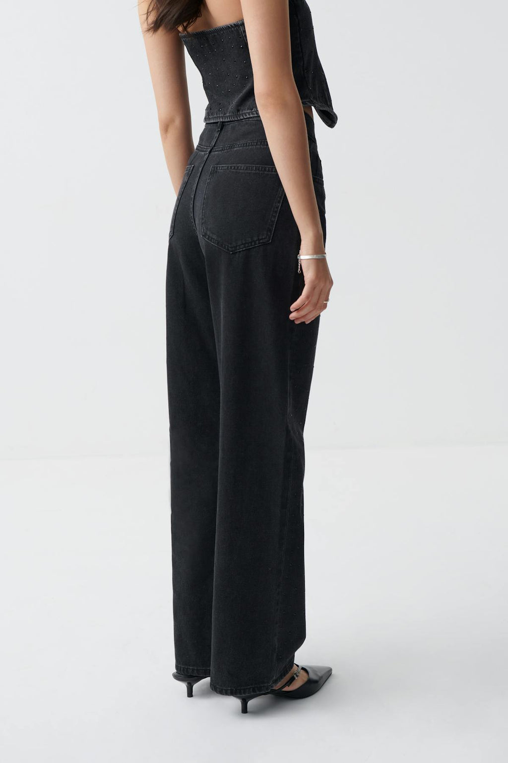 Rhinestone jeans
