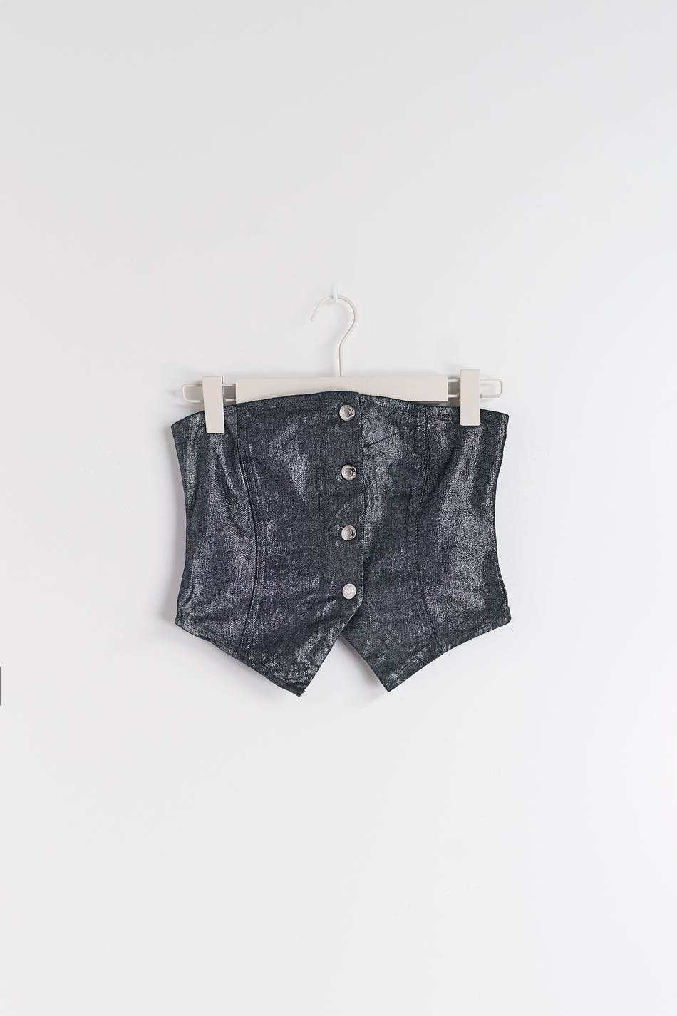 Sparkle denim corset