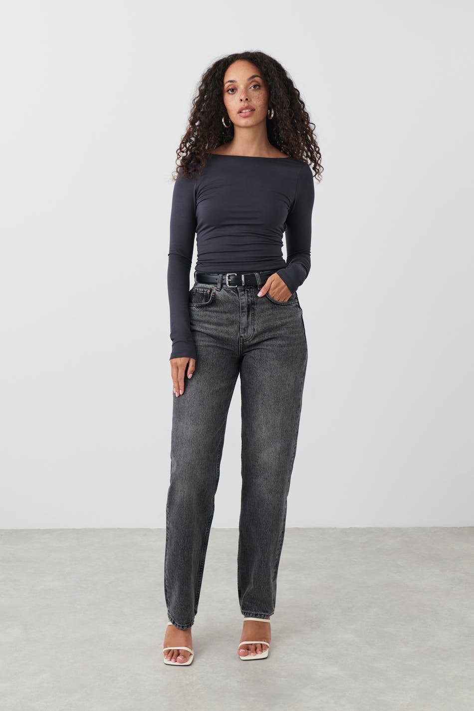 Soft touch ls low back top
