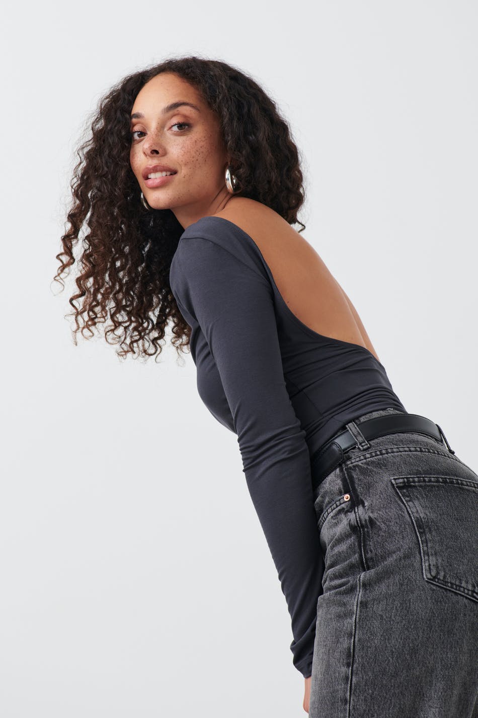 Soft touch ls low back top