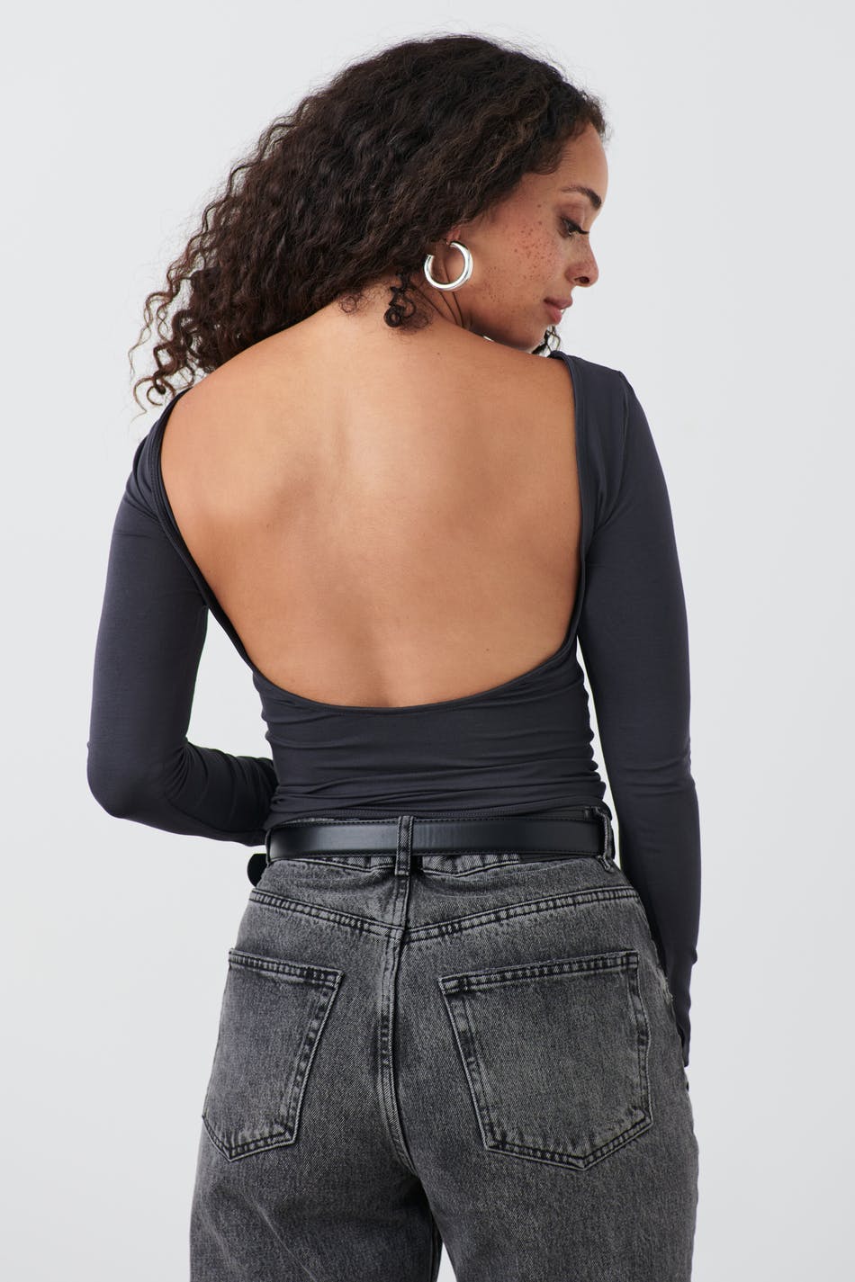 Soft touch ls low back top
