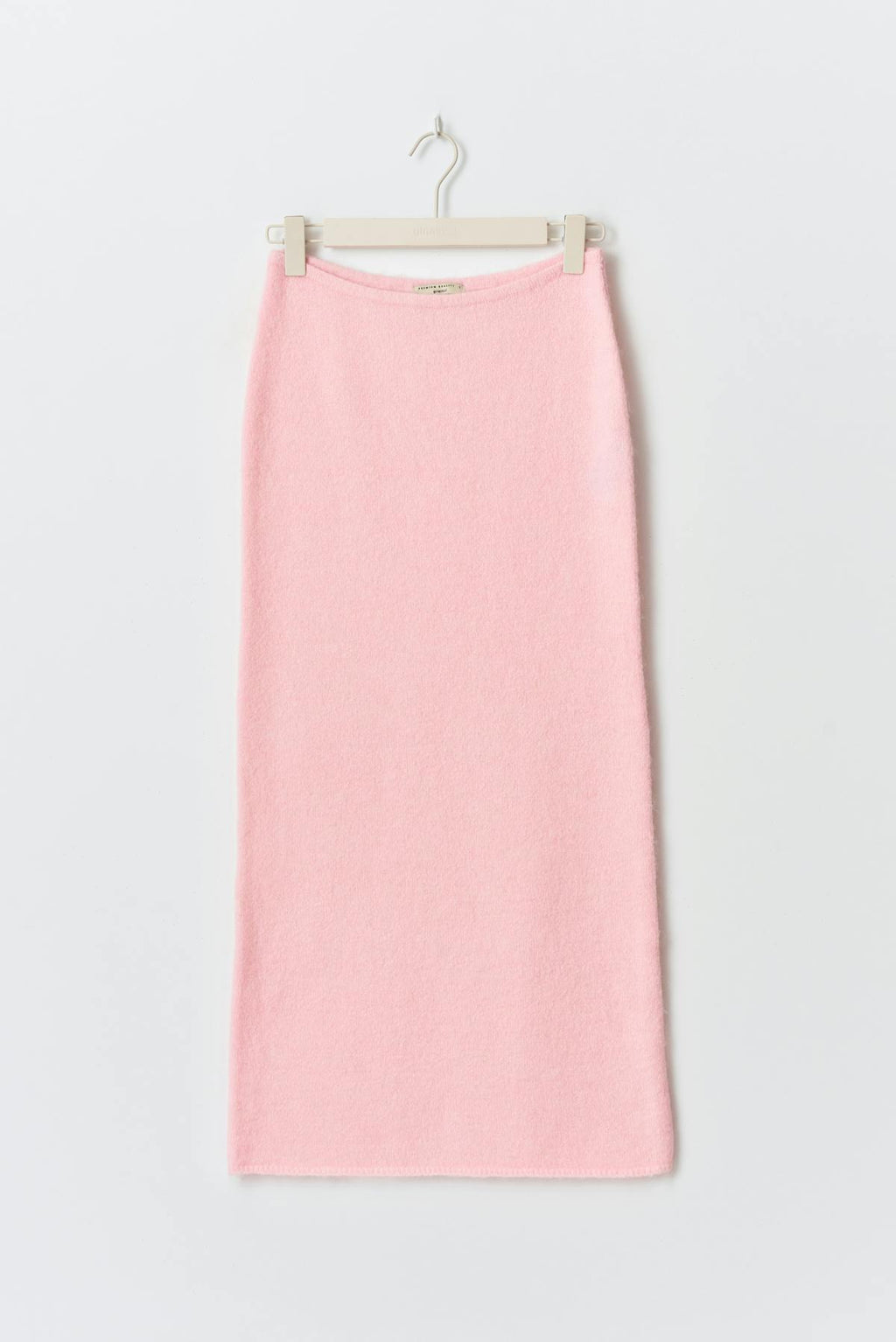 knitted maxi skirt