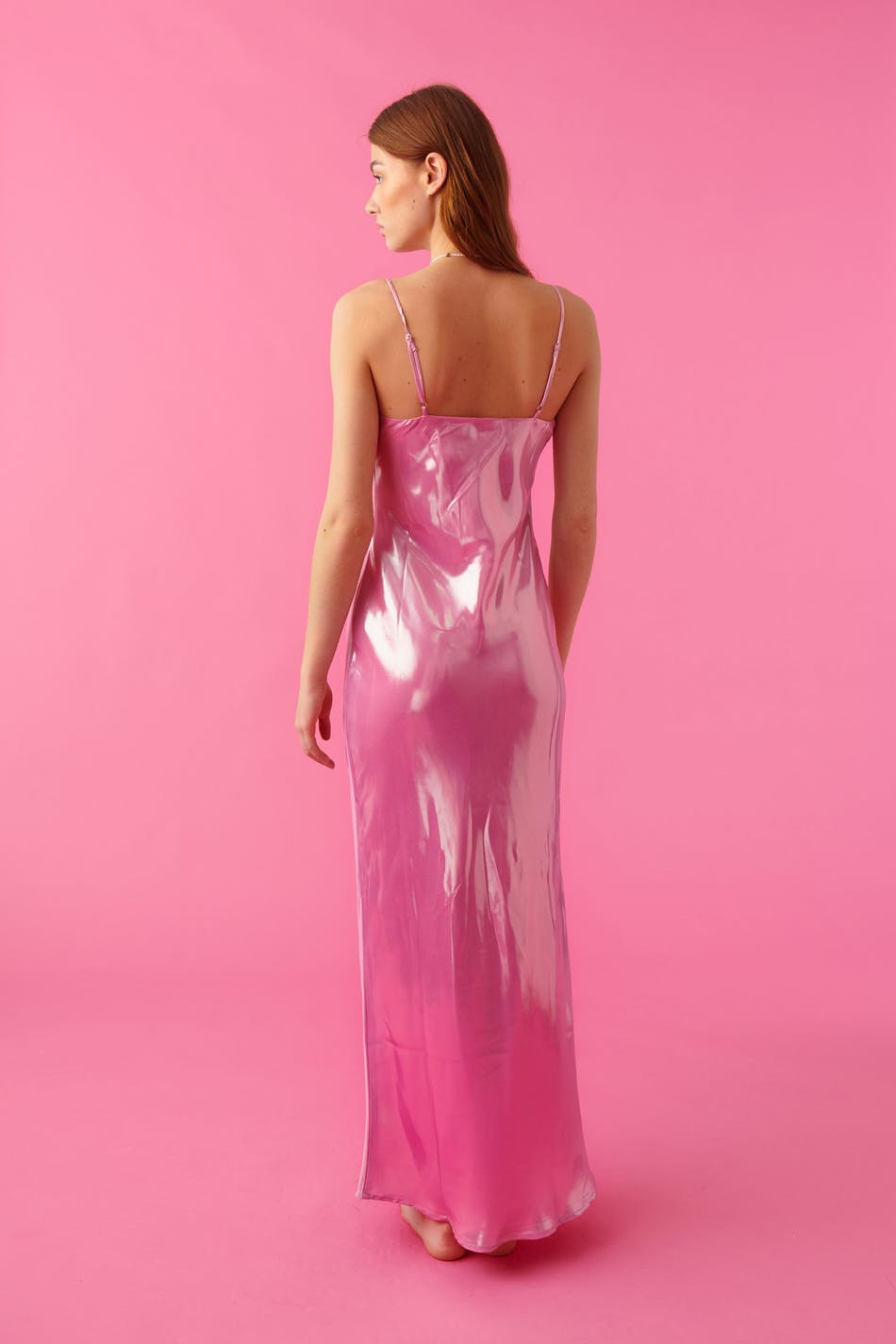 Cowl neck dress