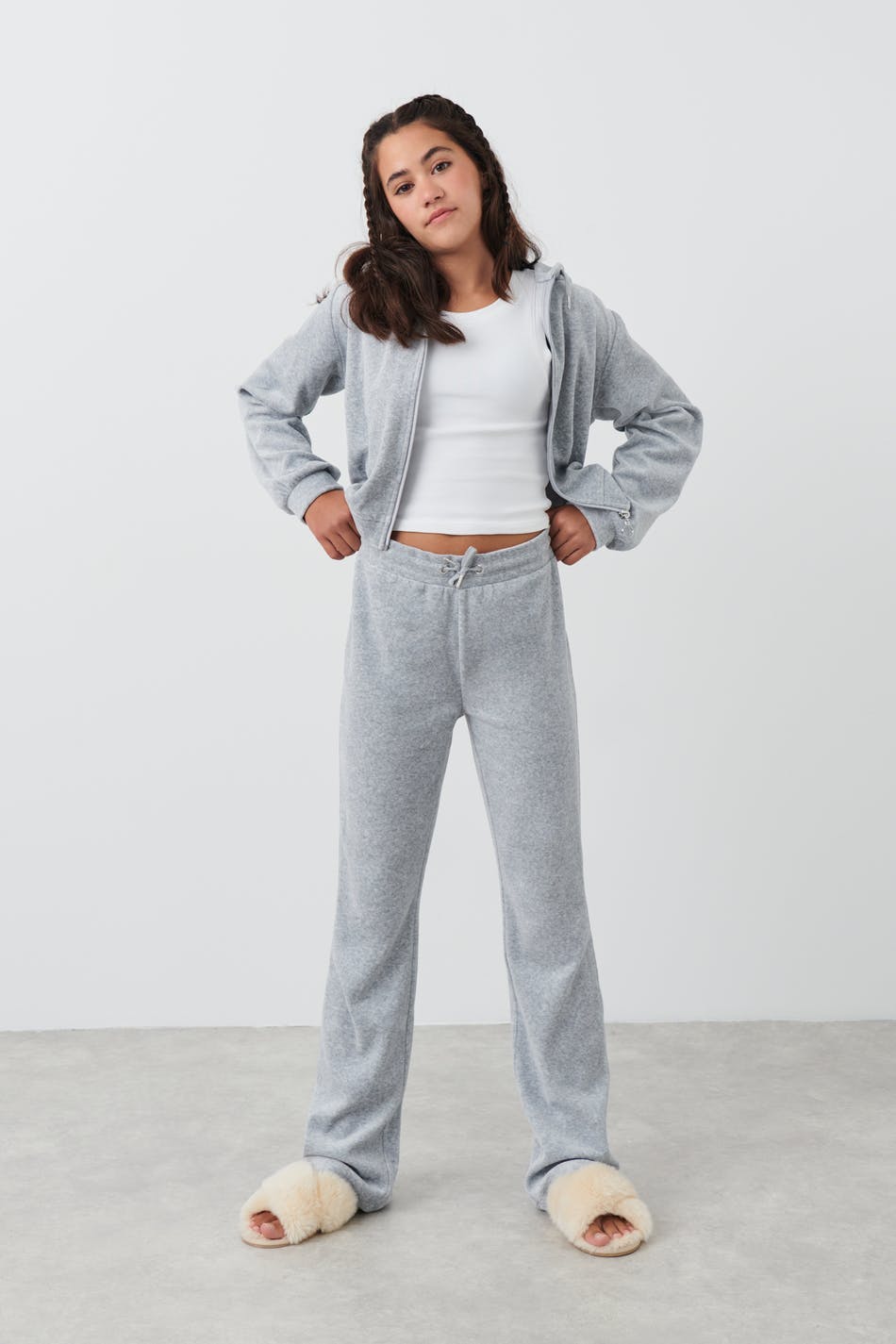 Y velour pants
