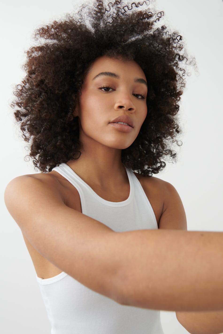 Rib mini dress