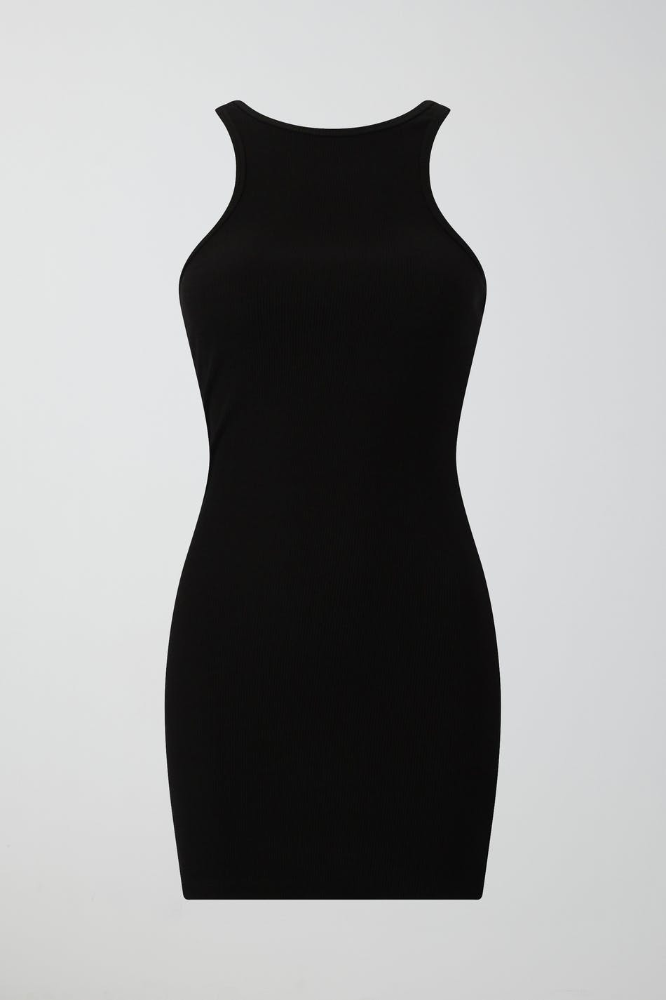 Rib mini dress