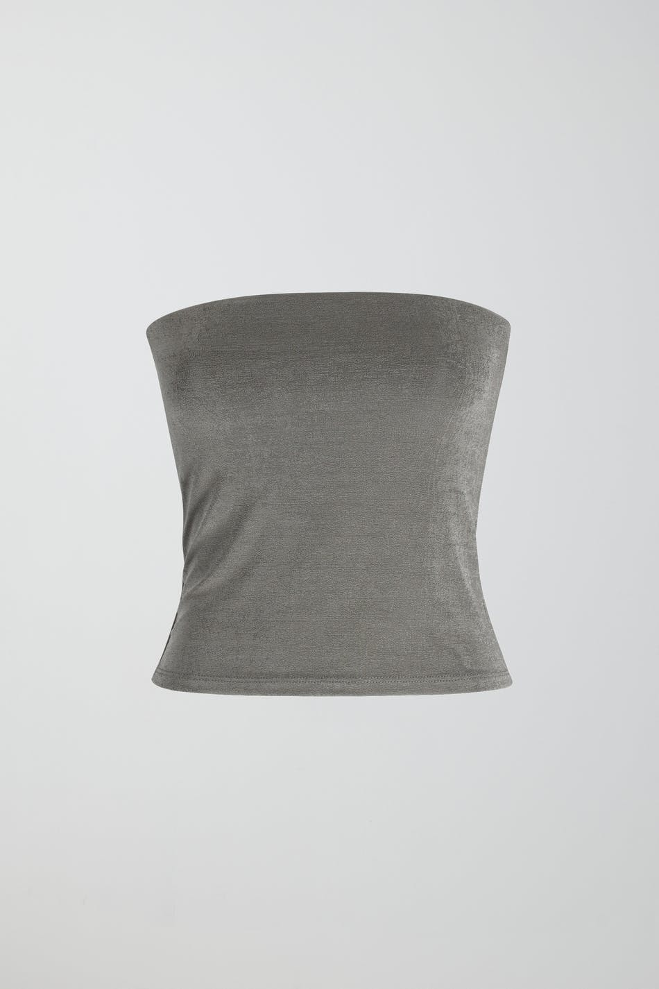 Straight long tube top