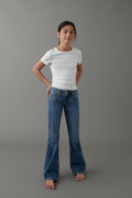 Flare pocket jeans