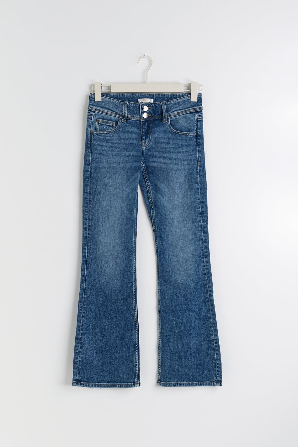 Flare pocket jeans