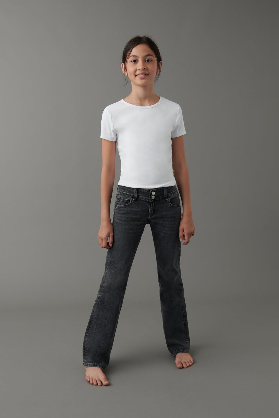 Flare pocket jeans