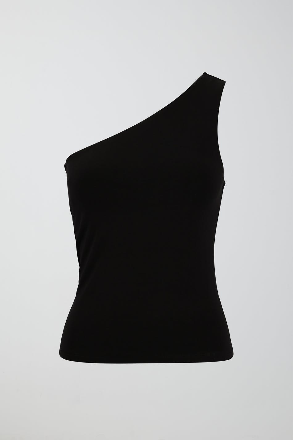 Soft touch one shoulder singlet