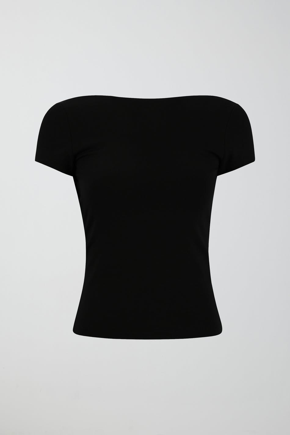 Soft touch low back top