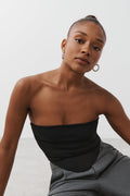 Corset tube top