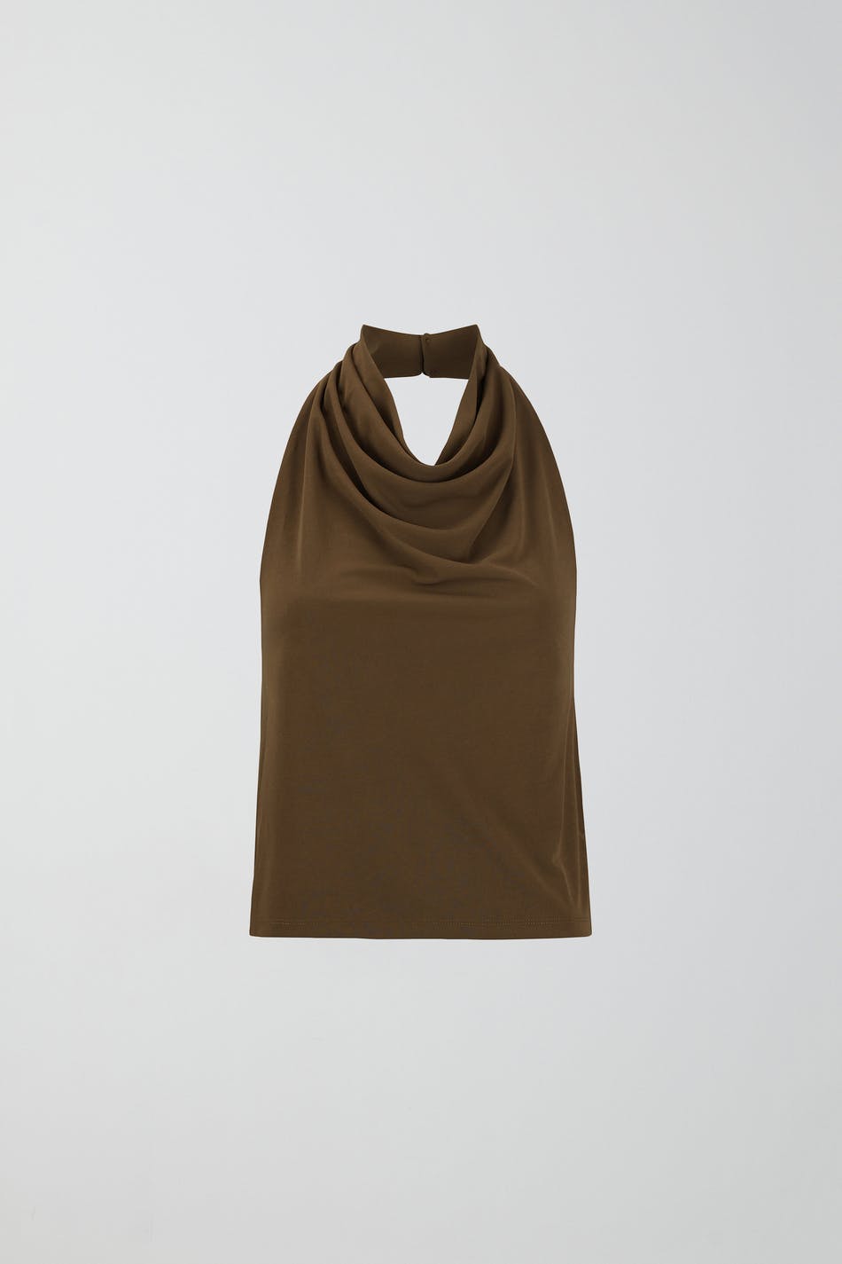 Drapy halterneck tanktop