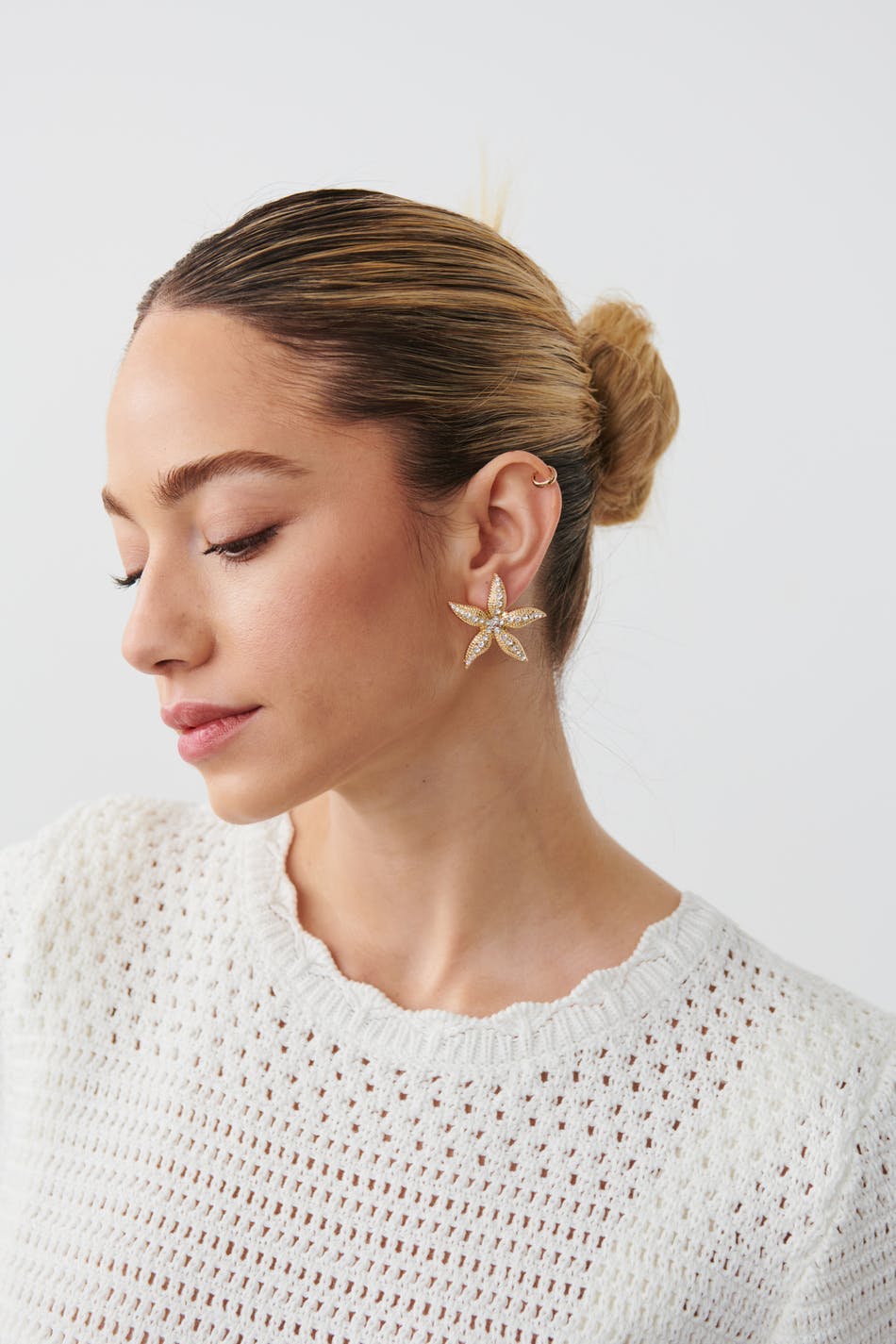 Starfish earrings