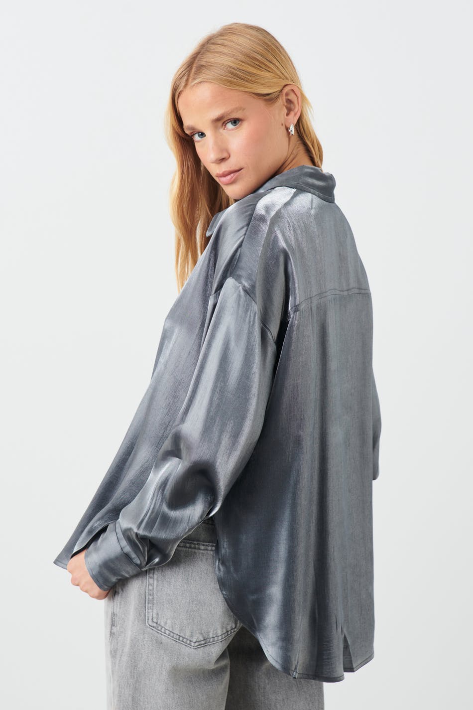Metallic shirt