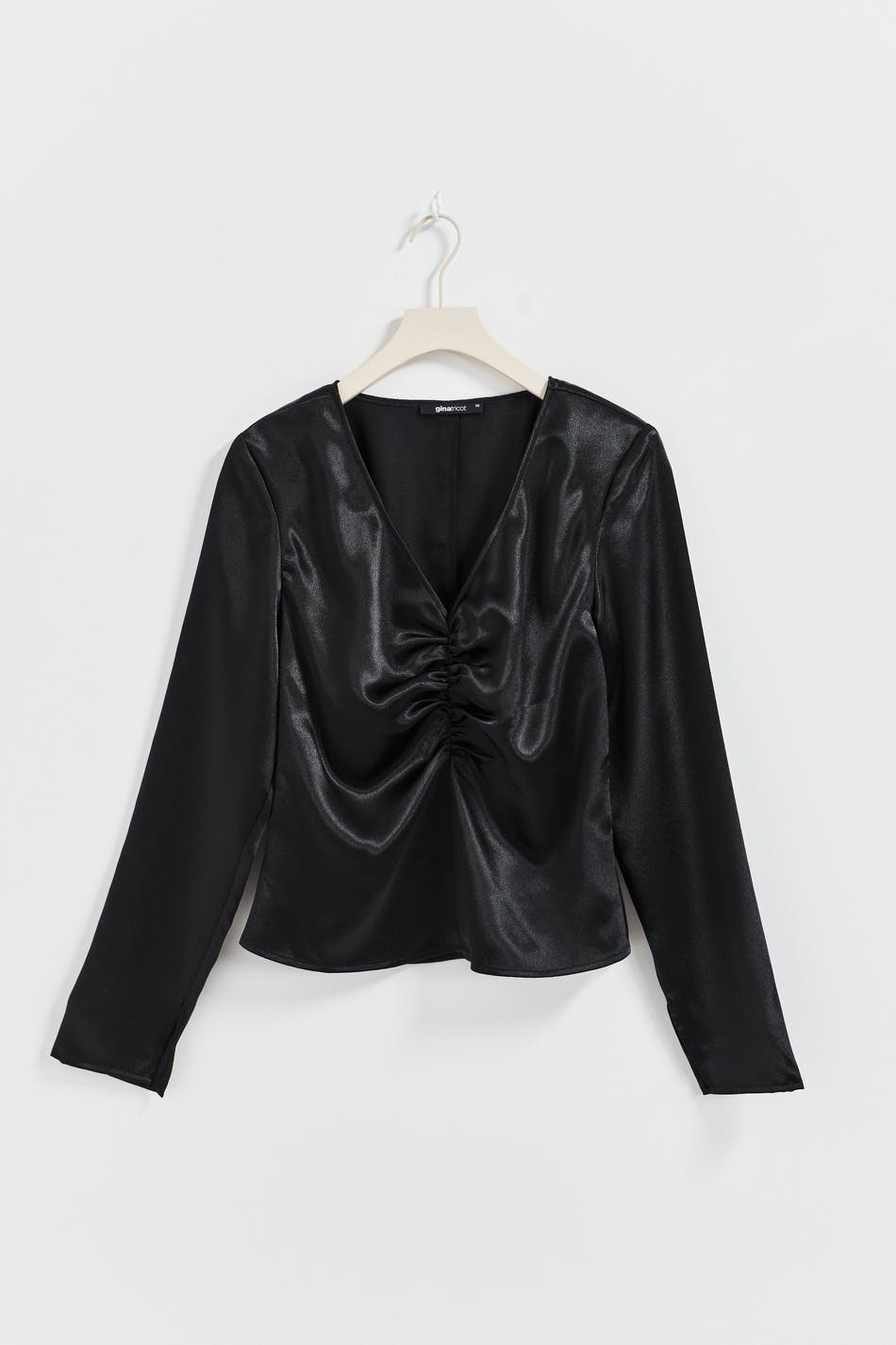 Satin fitted top