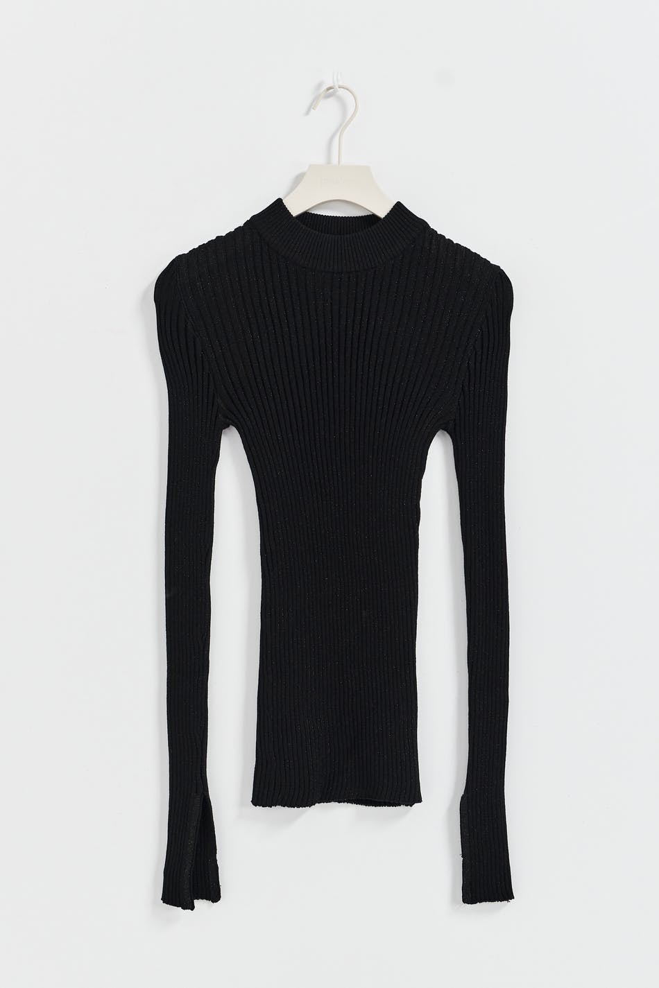 Knitted lurex top