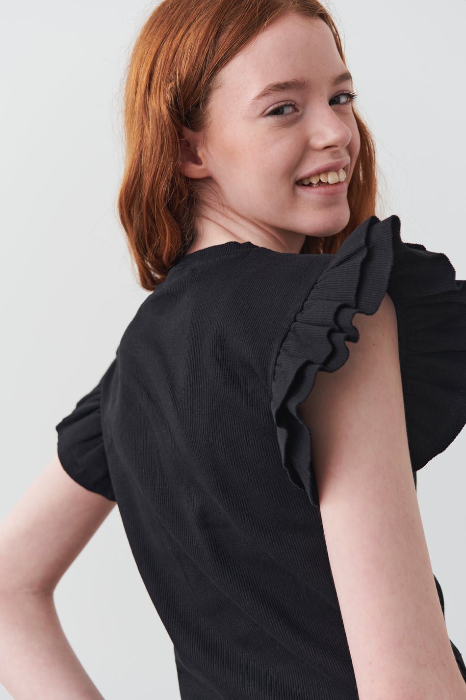 Y cute frill top