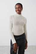 Sheer knitted top