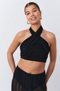 Halterneck top