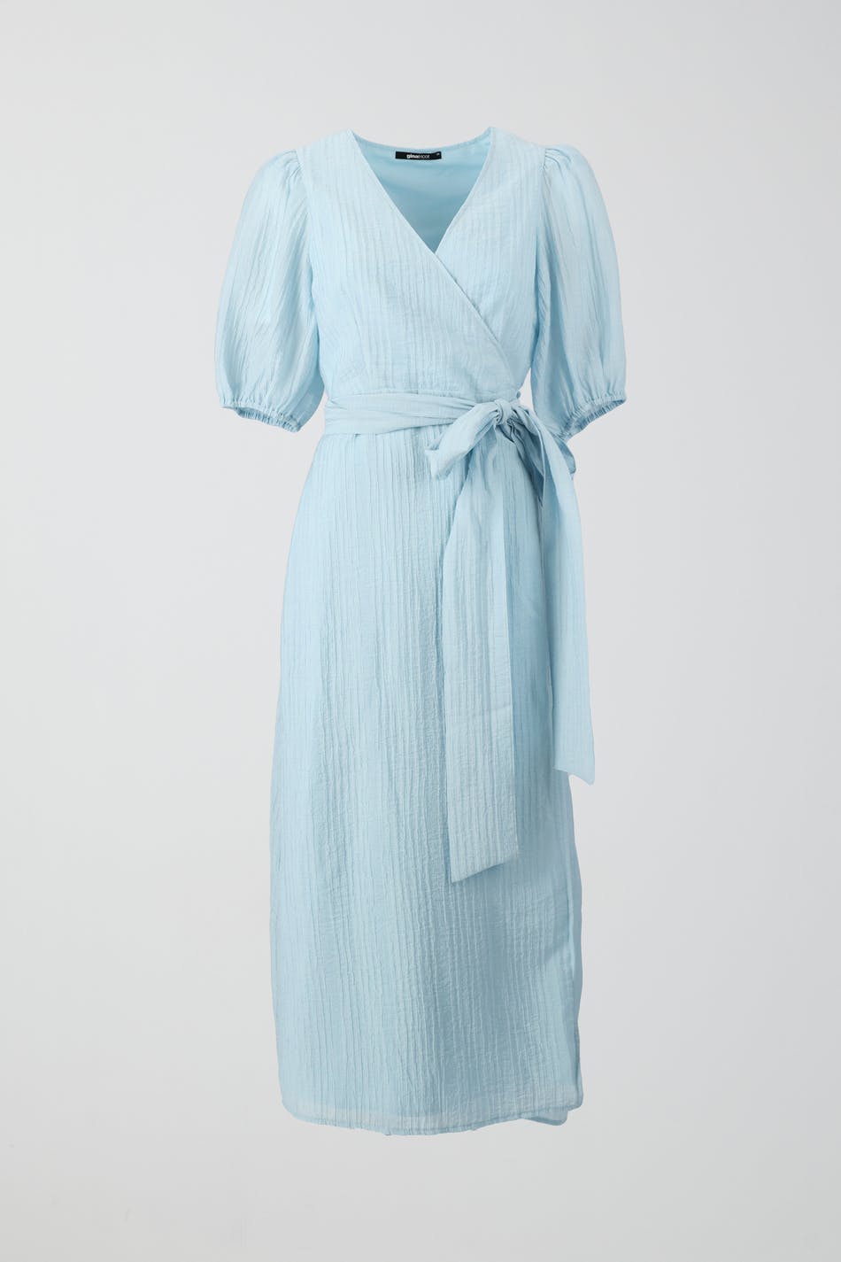 Puffsleeve midi dress