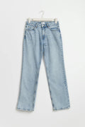 Low straight tall jeans