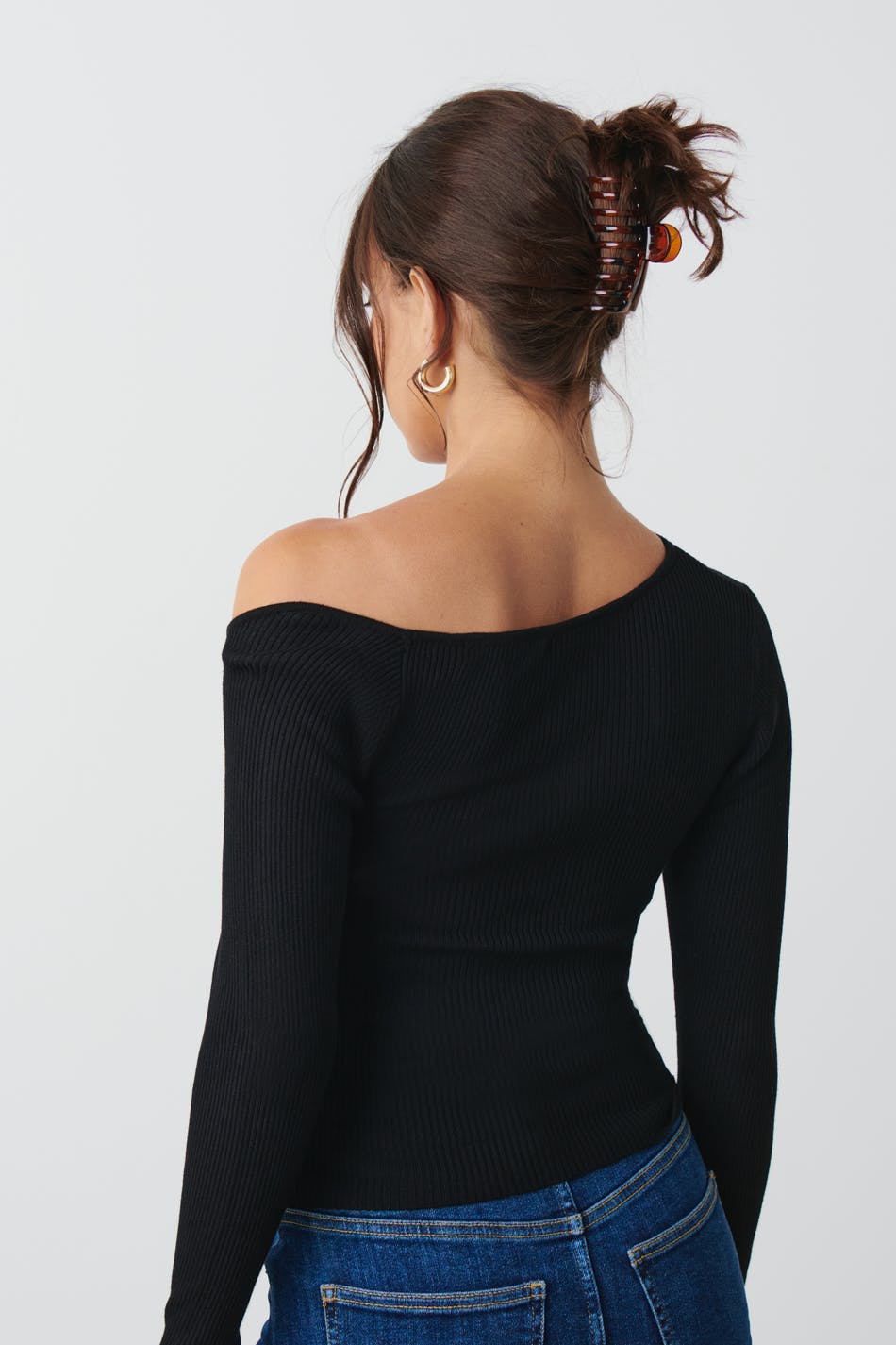 Cutout knitted top