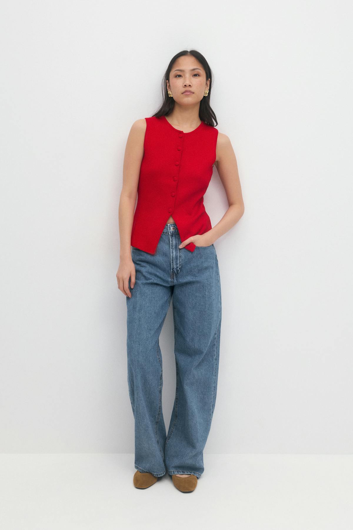 baggy wide jeans