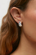 crinkled earrings