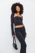 soft touch square neck top