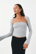 soft touch square neck top