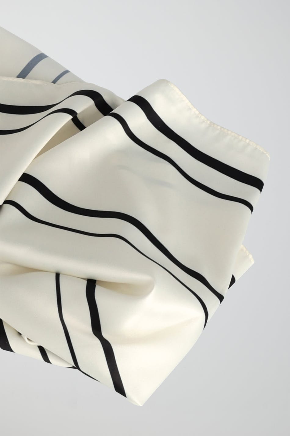 Big satin scarf