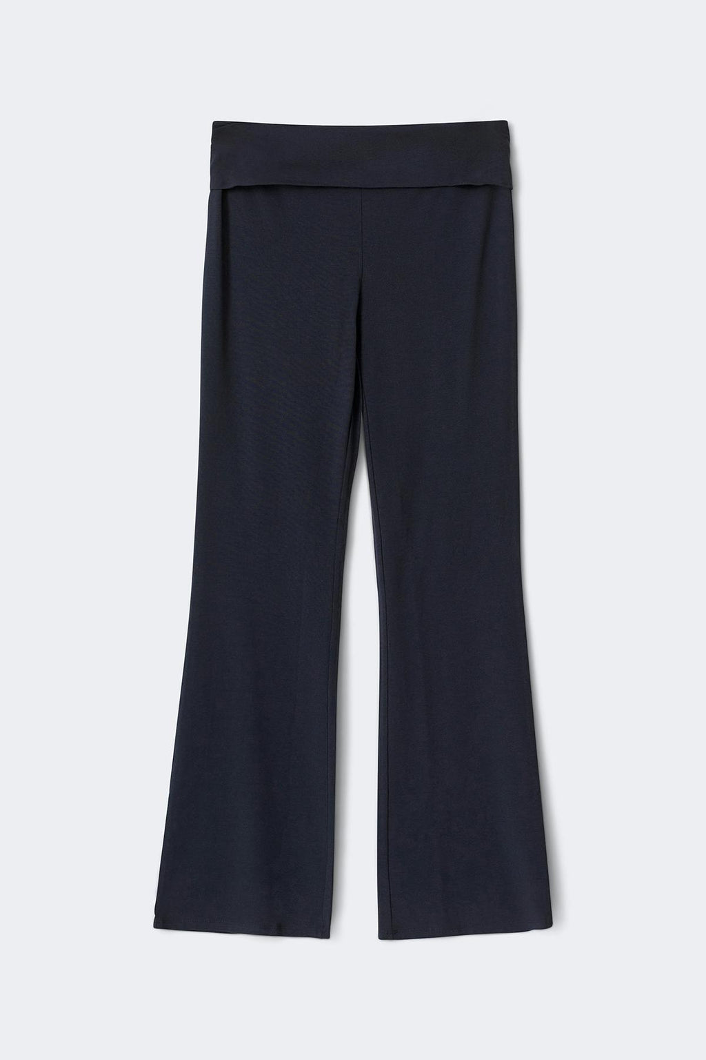 Soft touch folded trouser