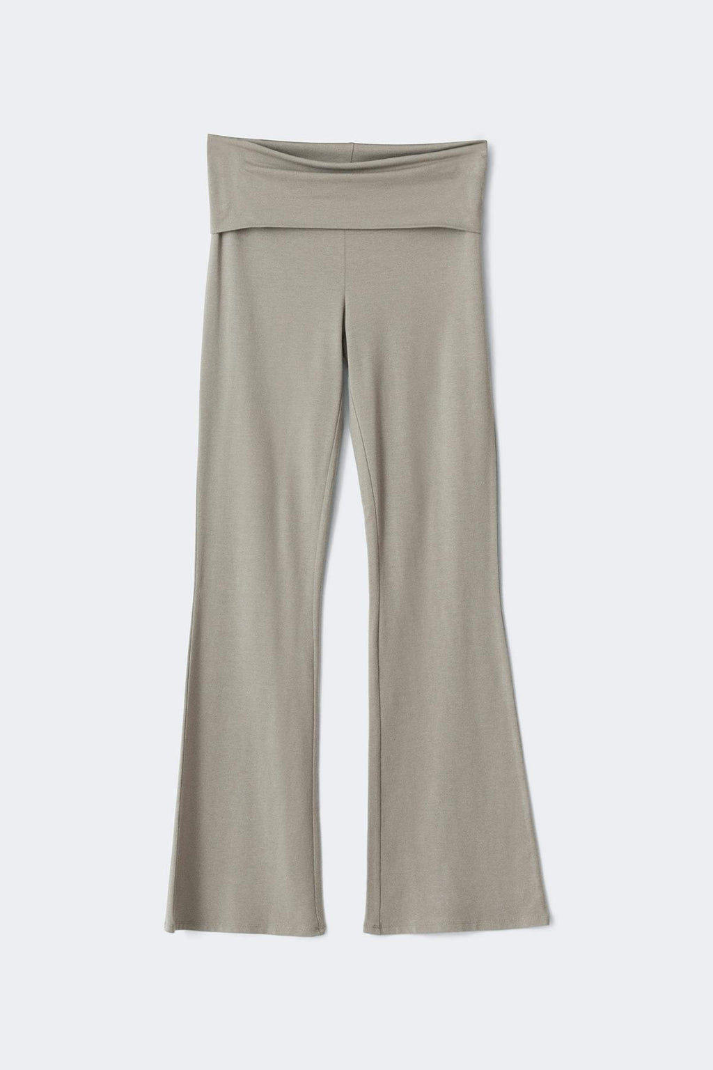 Soft touch folded trouser
