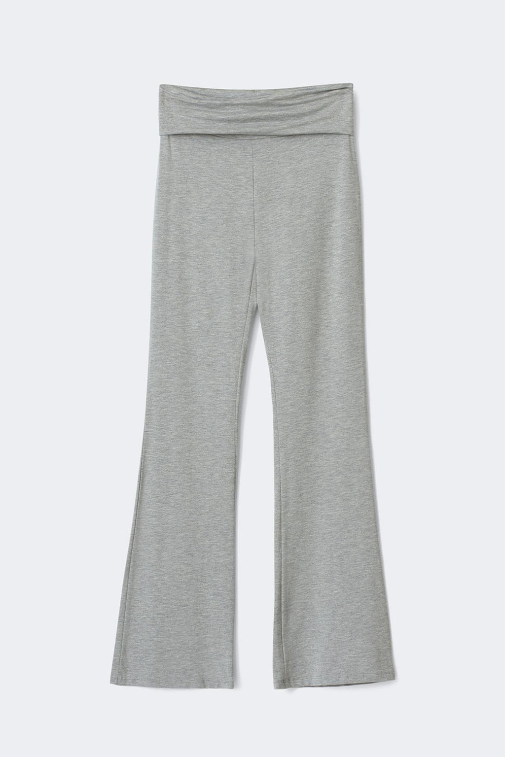 Soft touch folded trouser