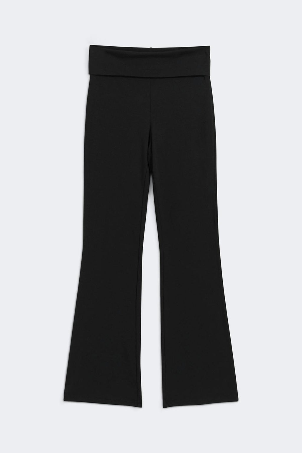 Soft touch folded trouser