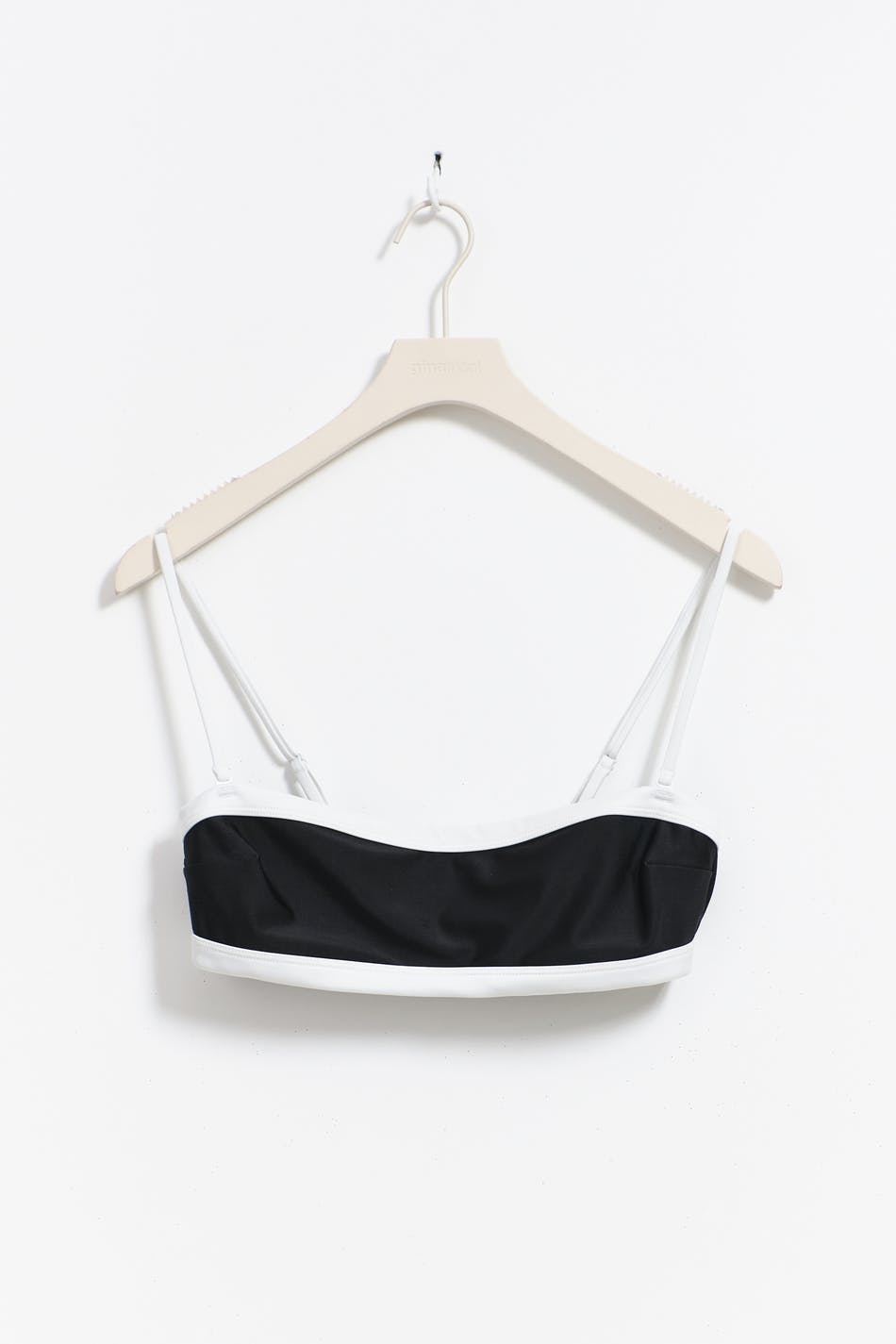 Contrast bikini bandeau