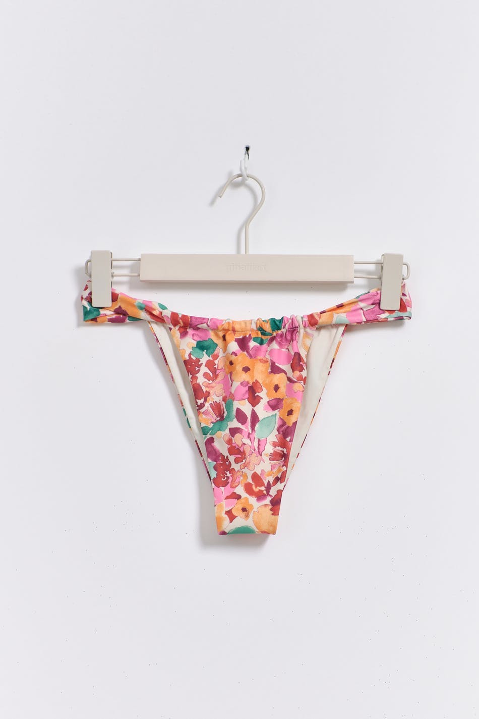 Gathered bikini tanga