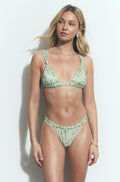 Gathered bikini tanga