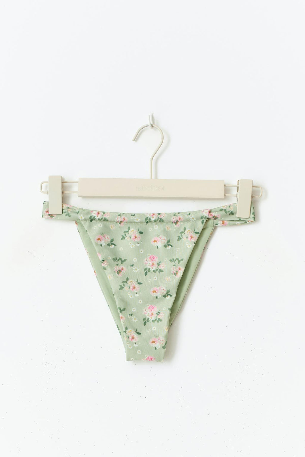 Gathered bikini tanga
