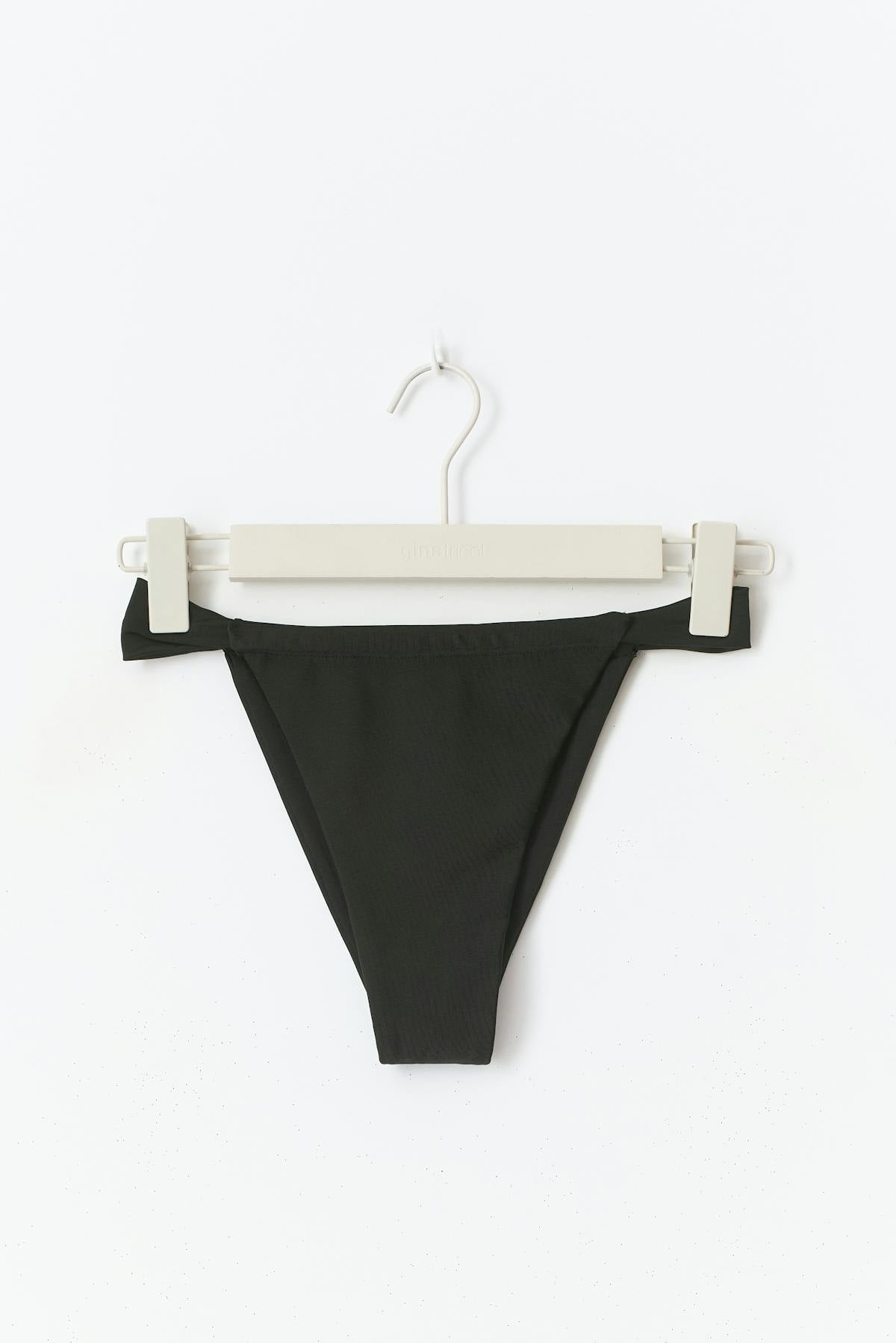Gathered bikini tanga