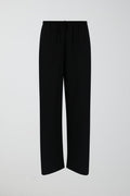 Linen mix petite trousers