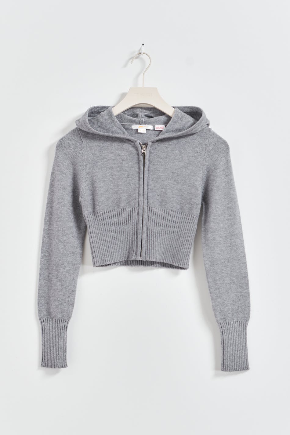 Knitted yoga hood