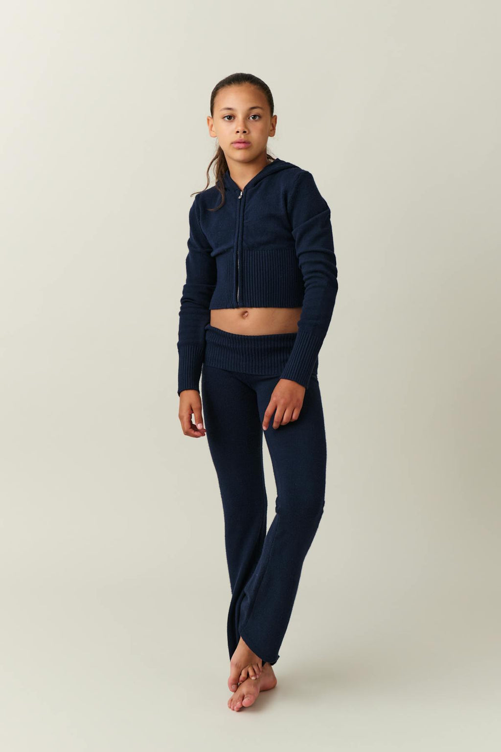 Knitted yoga pants