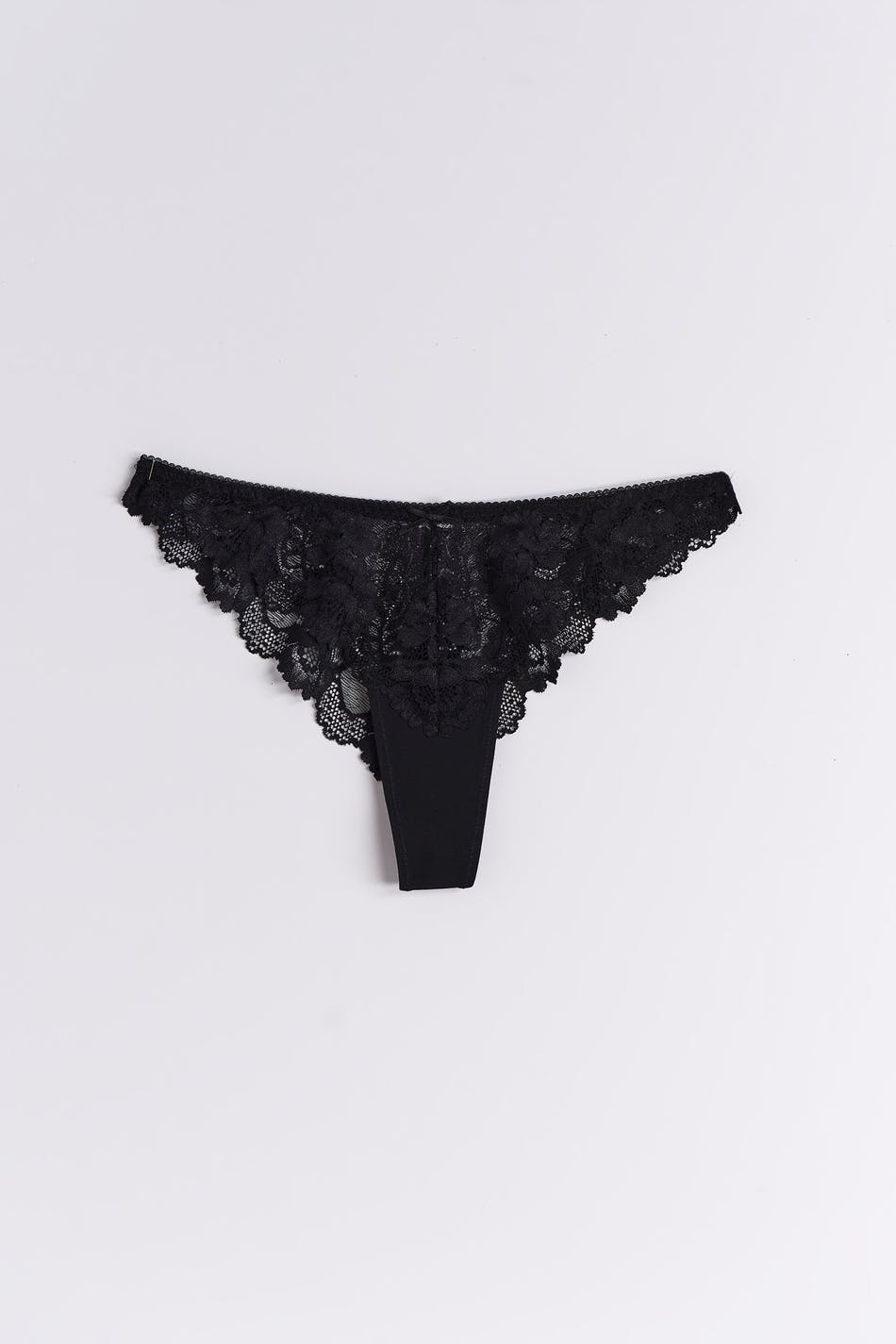 v-shaped lace thong