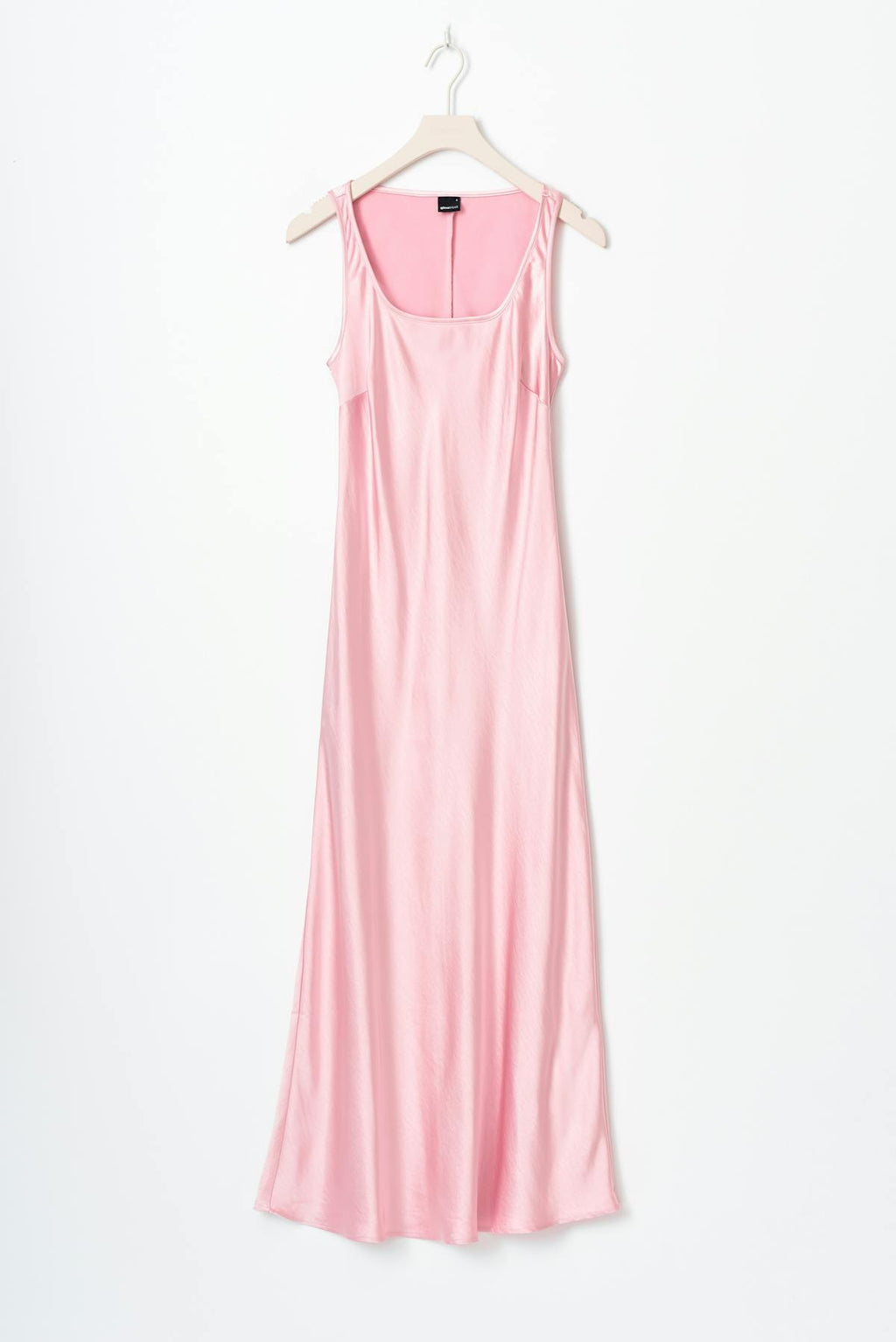 Maxi satin dress