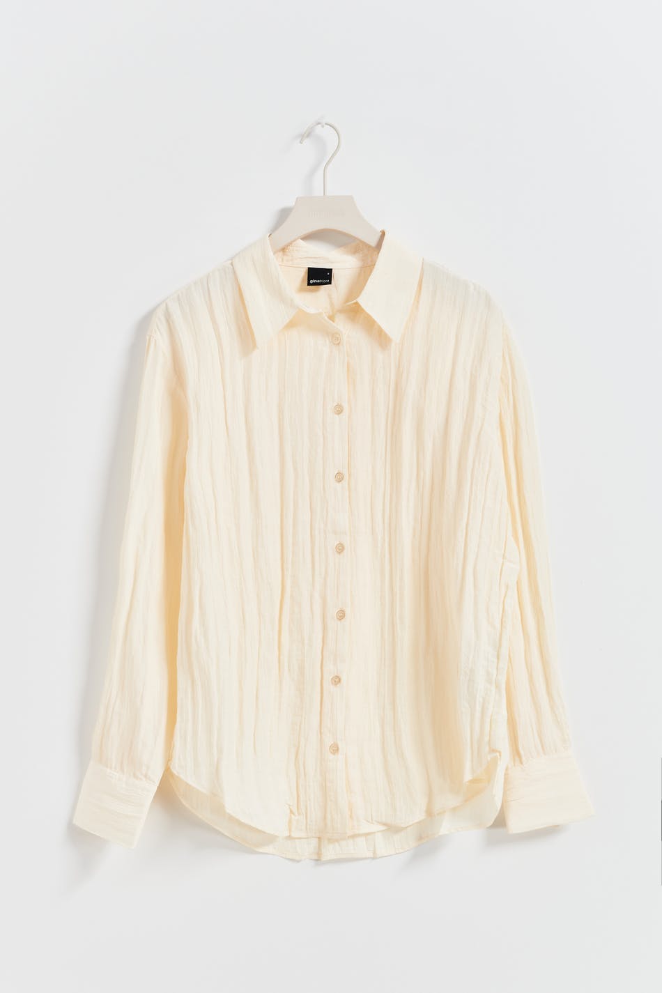 Crinkled shirt