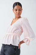 Peplum blouse