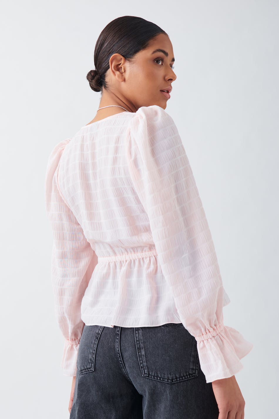 Peplum blouse
